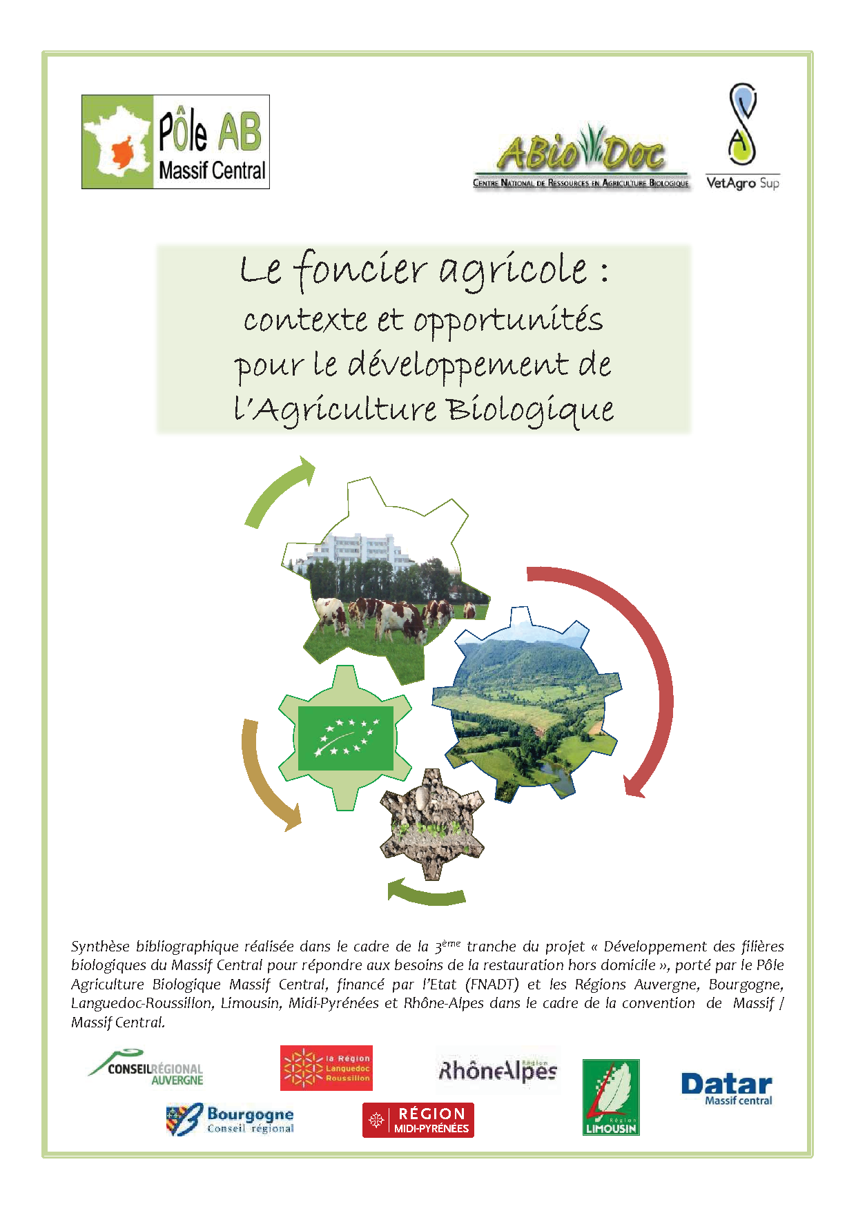 Le foncier agricole : contexte et opportunités pour le développement de l’Agriculture Biologique