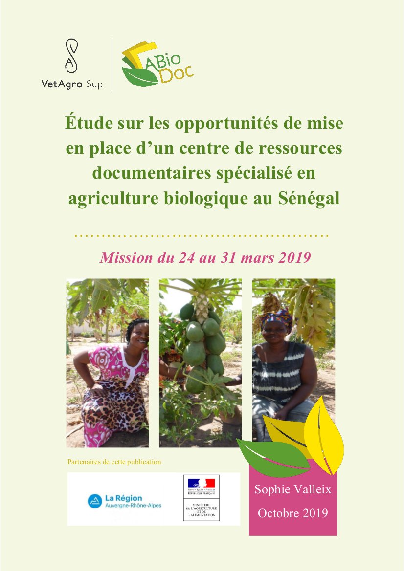 Mission au Sénégal - mars 2019